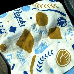 KC Royals infant blanket